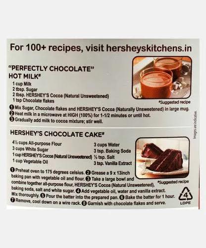 Hershey'S Natural Unsweetened Cocoa Powder 225G